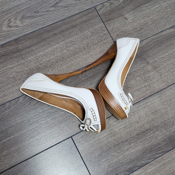 Zara Woman Open Toe High Heels (38) - Picture 6 of 15